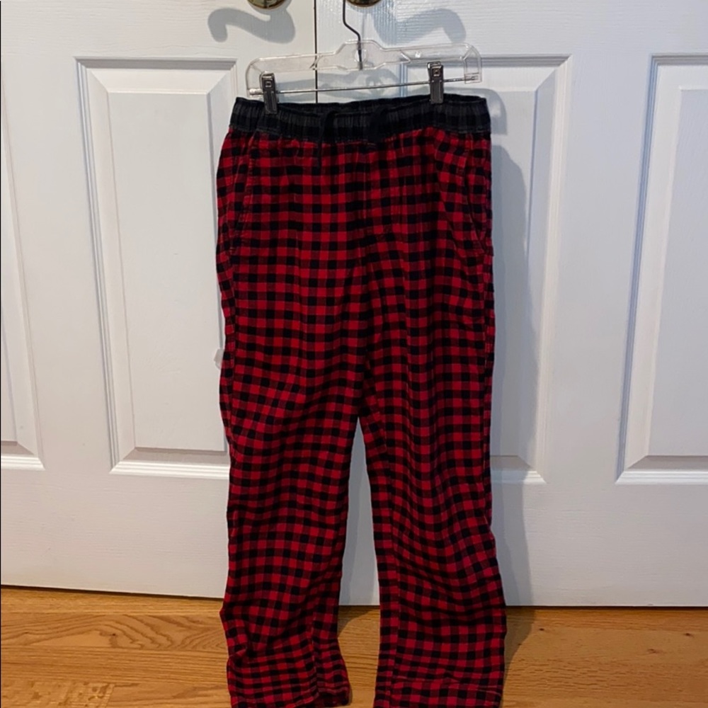 Uniqlo Plaid Checkered Flannel Pajama Bottoms